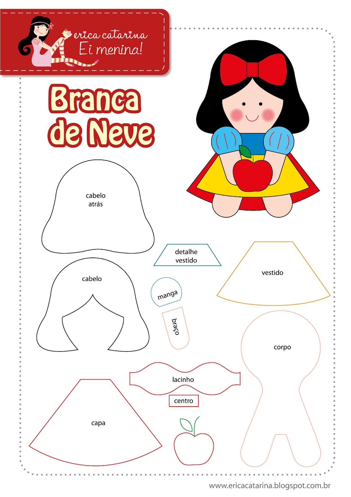 Boneca de Papel – Como Fazer & 40 Modelos para Imprimir e Montar