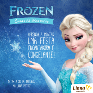 Decoração com o tema Frozen