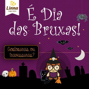 Dia das Bruxas é na Linna Festas! Tudo para sua festa ser um assombro!