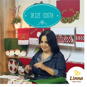 Conheça os barrados decorativos e apliques de Deize Costa!