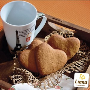 Delicie-se com os seus biscoitinhos caseiros e uma xícara de café ou chá.