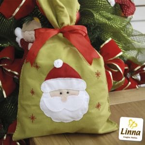 Sacola de papai noel